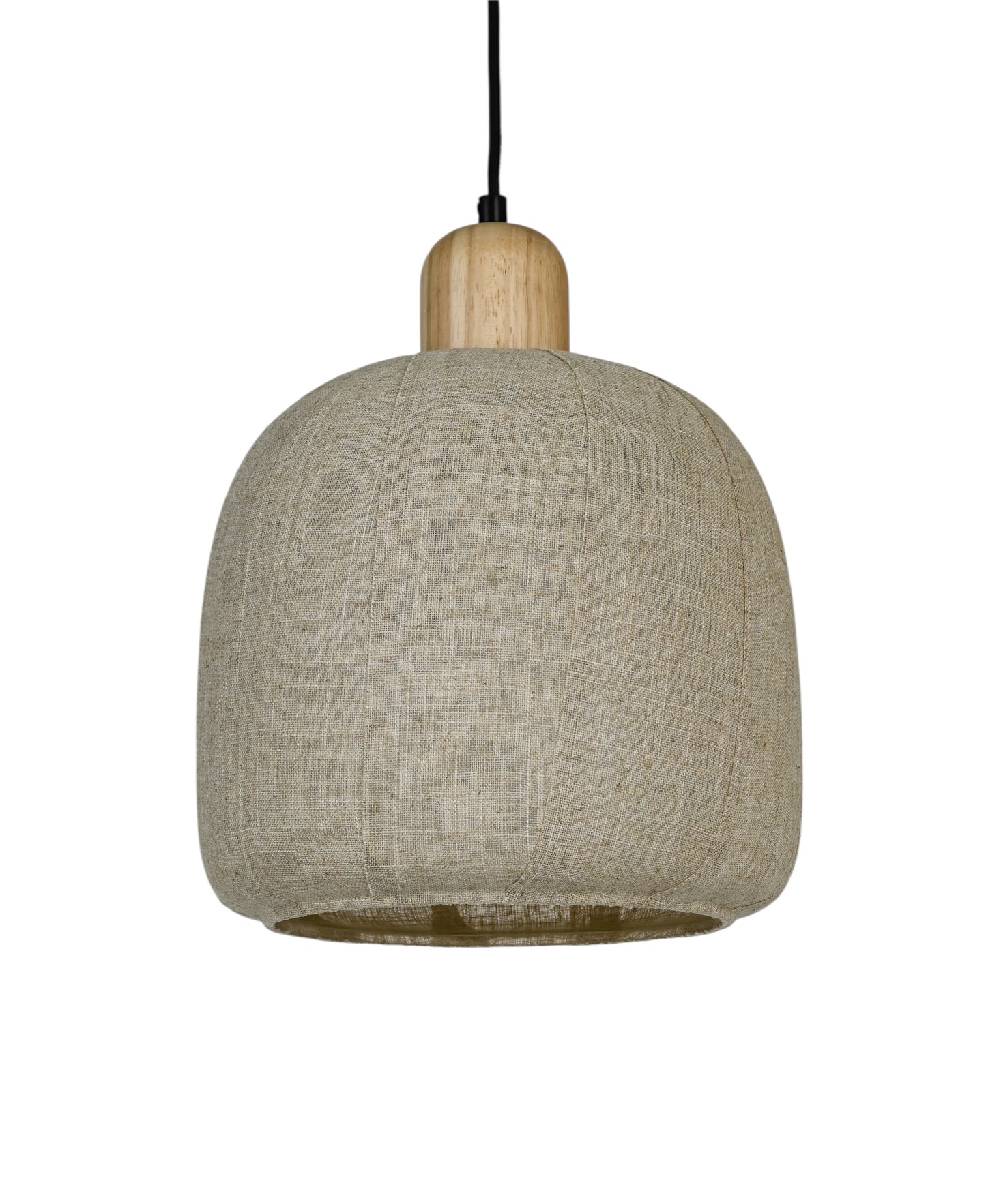 Hanglamp LIVA parelgrijs Ø26x25cm