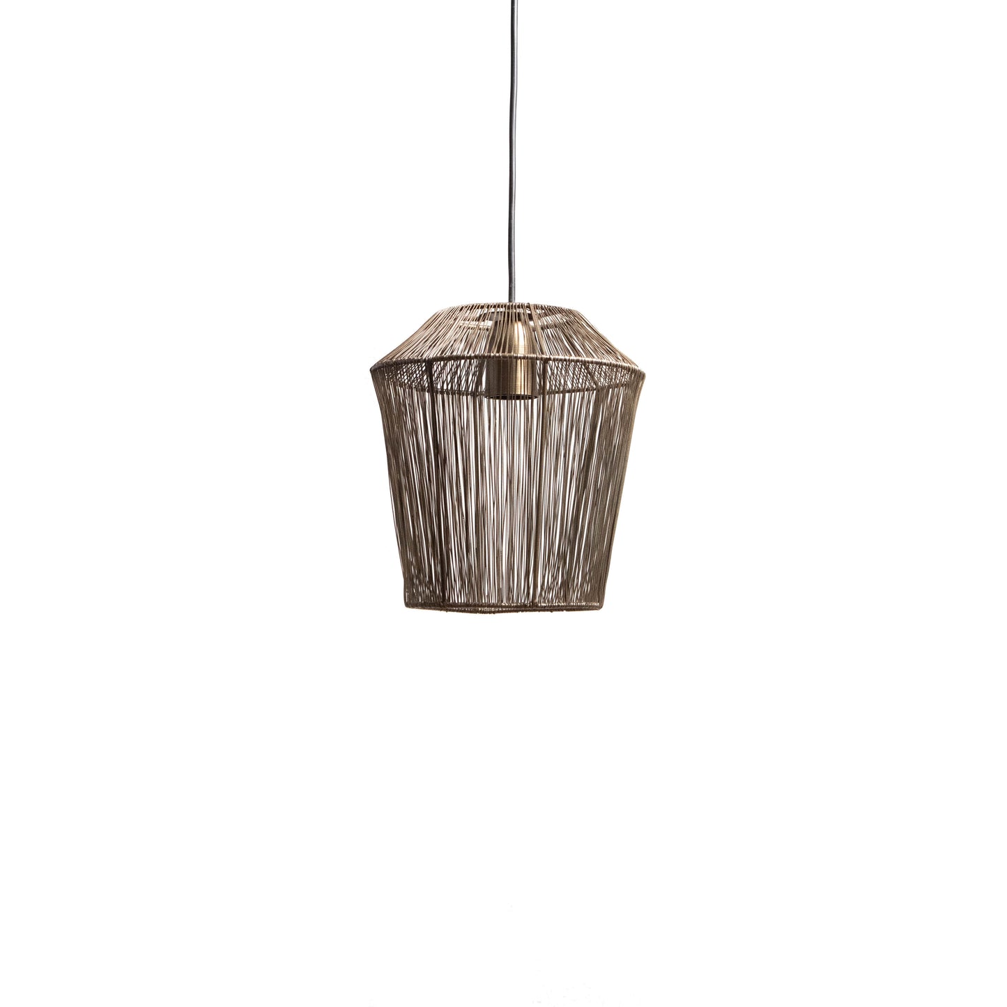 Hanglamp MILA antiek brons Ø33x36cm